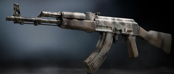 Kastov 762 with the Military Camo 1 camo in MW4 DMZ