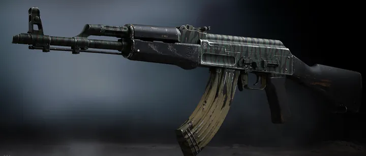 Kastov 762 with the Military Camo 2 camo in MW4 DMZ
