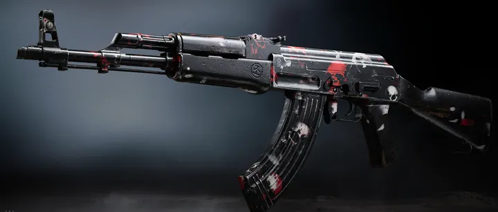 Kastov 762 with the Military Camo 8 camo in MW4 DMZ