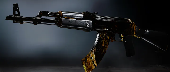 Kastov 762 with the Ripple Tide camo in MW4 DMZ