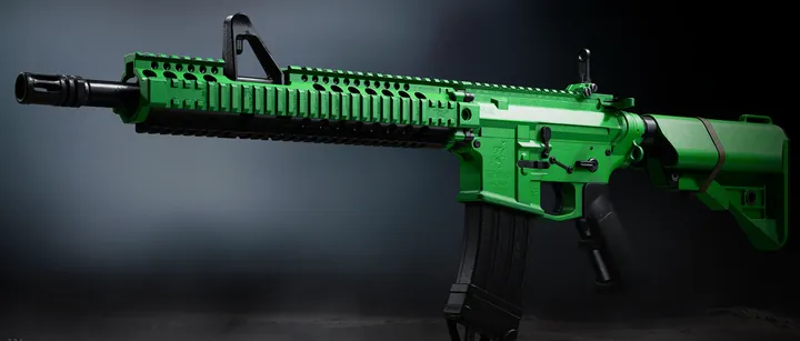 M4 with the Green camo in MW4 DMZ