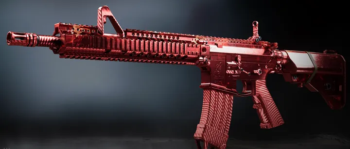 M4 with the Helio camo in MW4 DMZ