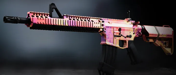 M4 with the Mercurial Drift camo in MW4 DMZ