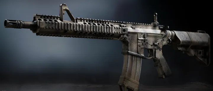 M4 with the Military Camo 1 camo in MW4 DMZ
