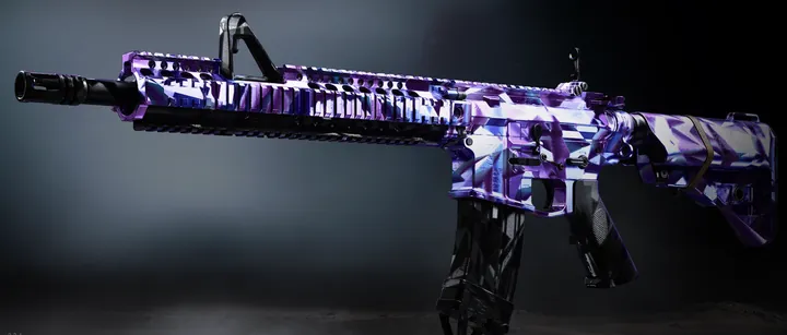 M4 with the Polyatomic Reforged camo in MW4 DMZ