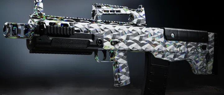 Oden with the Divergence camo in MW4 DMZ