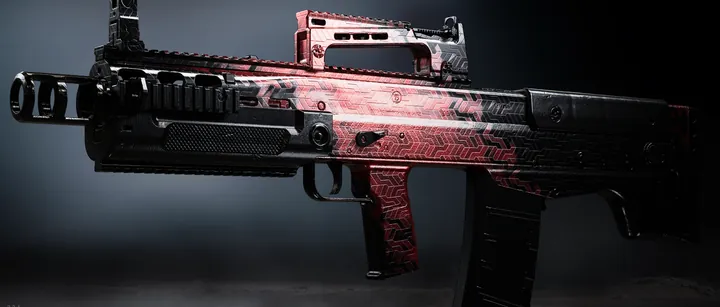 Oden with the Harmonic Break camo in MW4 DMZ