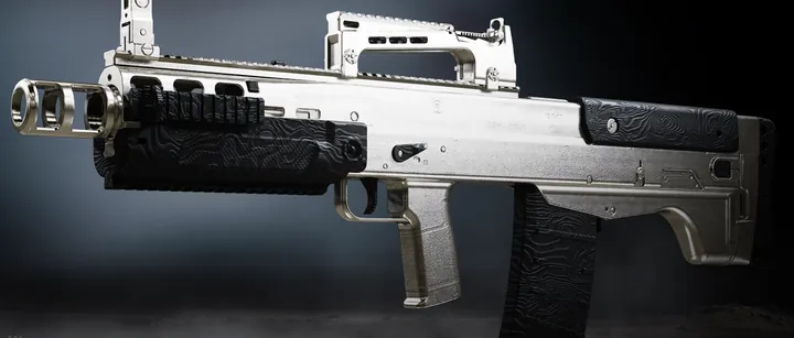Oden with the Platinum camo in MW4 DMZ