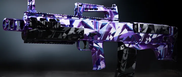 Oden with the Polyatomic Reforged camo in MW4 DMZ