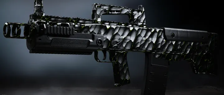 Oden with the Pyroclast camo in MW4 DMZ