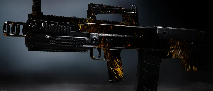 Oden with the Ripple Tide camo in MW4 DMZ