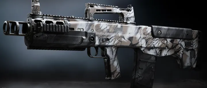 Oden with the Shale camo in MW4 DMZ