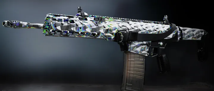 Patriot XMR with the Divergence camo in MW4 DMZ