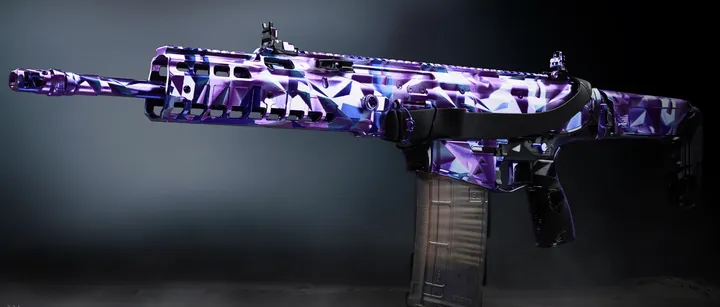 Patriot XMR with the Polyatomic Reforged camo in MW4 DMZ