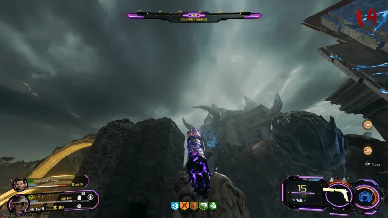 Mr Peeks spawn location in Caltheris Passage on Rex Infernus, BO7 Cursed Mode