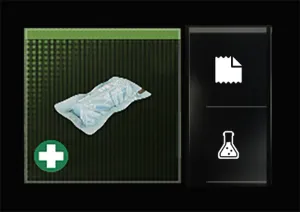 MW4 DMZ 3D Printer recipe card for the Bandage, costing 15 Synthetics and 15 Chemicals