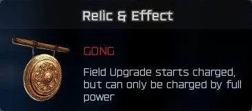 Gong relic effect: field upgrades charge only from full power-ups in BO7 Cursed mode