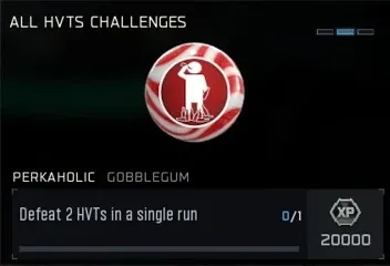 Rogue Run All Targets reward: Perkaholic GobbleGum for defeating 2 HVTs
