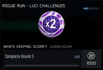 Rogue Run Luci reward: Who's Keeping Score GobbleGum for completing Round 5