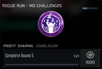 Rogue Run Mo reward: Profit Sharing GobbleGum for completing Round 5