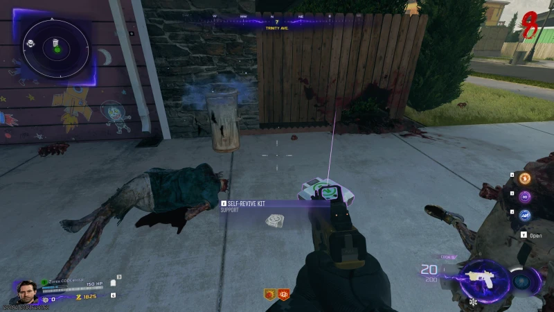 A Self-Revive Kit dropped on the ground in BO7 Rogue Run