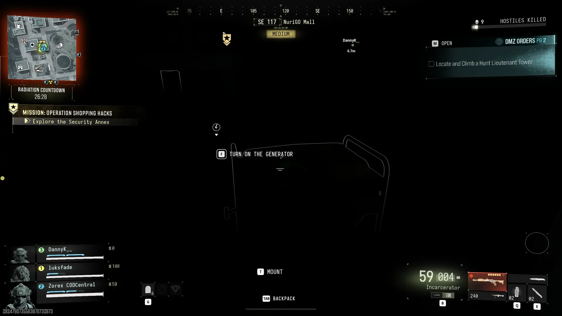 Pitch-dark Security Annex in Operation Shopping Hacks with the Turn On the Generator prompt