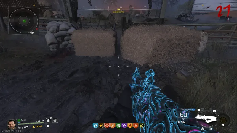 Health bar overcharged after eating fruit dropped by the Plant Food augment in Black Ops 7 Zombies