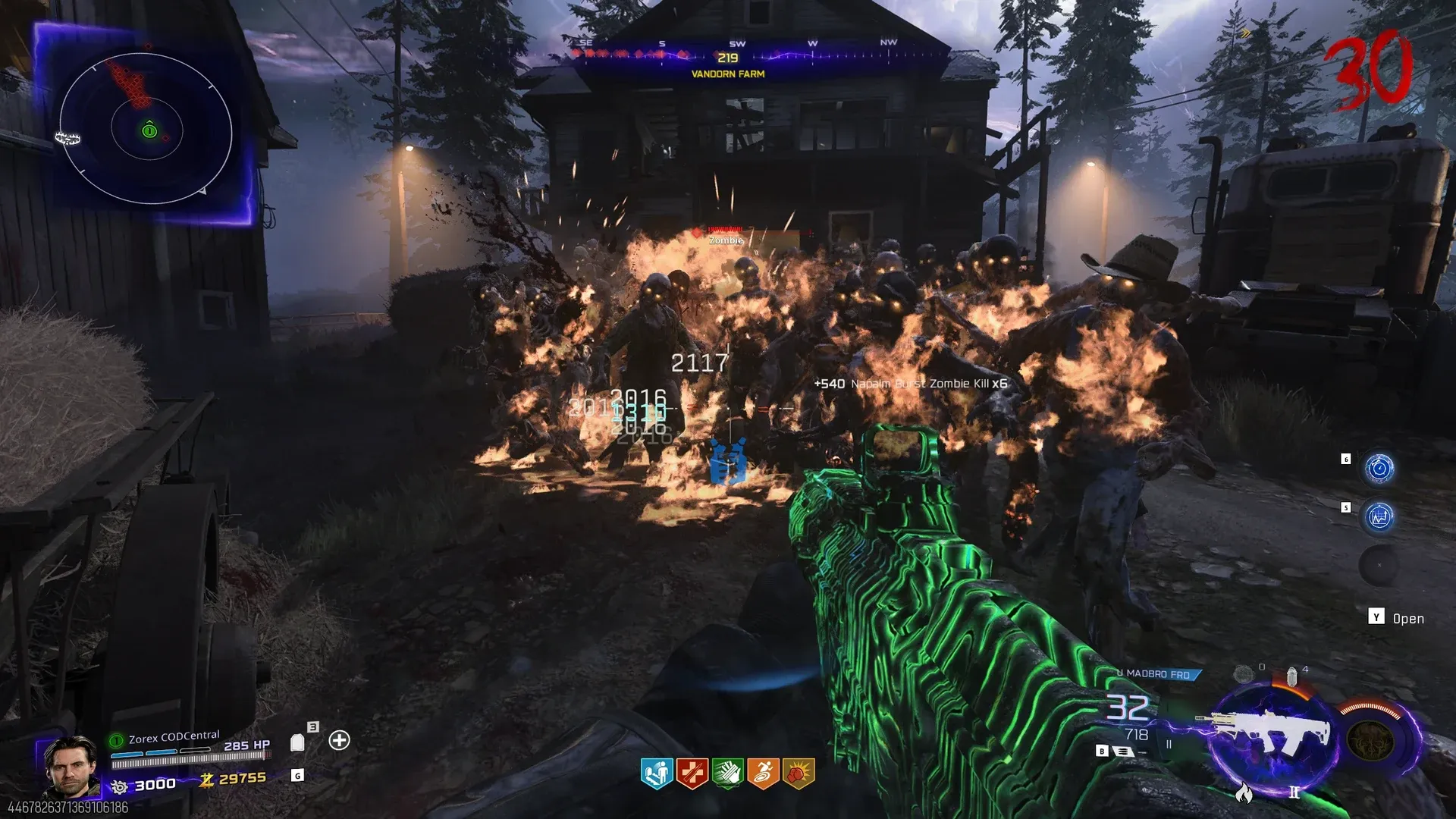 Petroleum major augment fire pool active in BO7 Zombies