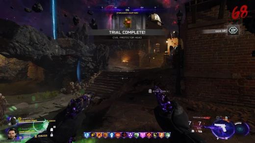Trial Complete Civil Protector Head unlock with 1000 XP reward in BO7 Zombies