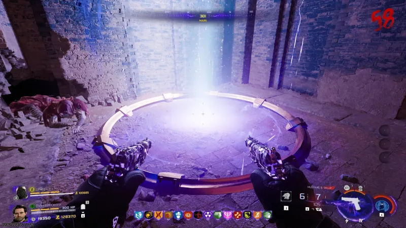 The teleporter portal on Mars in Astra Malorum that the Mangler Cannon shot has to be fired into